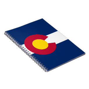 Cuaderno Bandera Estatal de Colorado