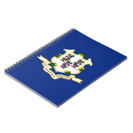Cuaderno Bandera estatal de Connecticut