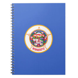 Cuaderno Bandera estatal de Minnesota