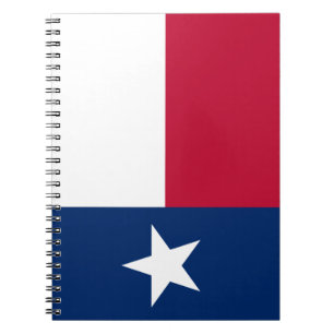 Cuaderno Bandera Estatal de Texas (Texas)
