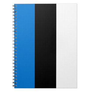Cuaderno Bandera estonia