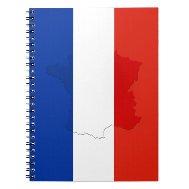 Cuaderno Bandera francesa (Frente)