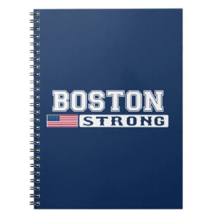Cuaderno Bandera FUERTE de BOSTON los E.E.U.U.