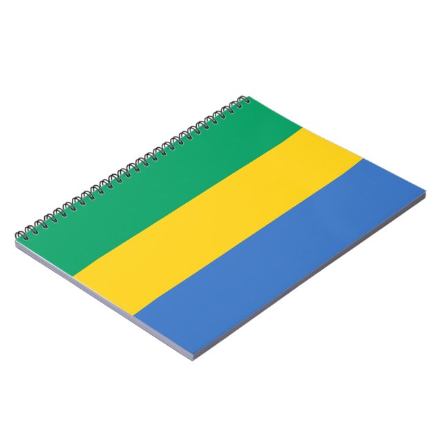 Cuaderno Bandera gabonesa (Gabón) (Lado Izquierdo)