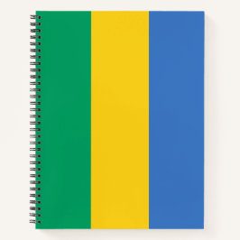 Cuaderno Bandera gabonesa (Gabón)