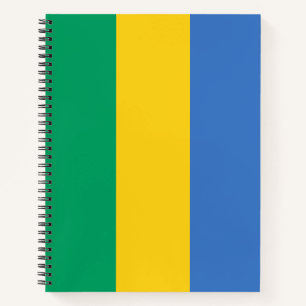 Cuaderno Bandera gabonesa (Gabón)
