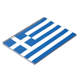 Cuaderno Bandera griega (Grecia)