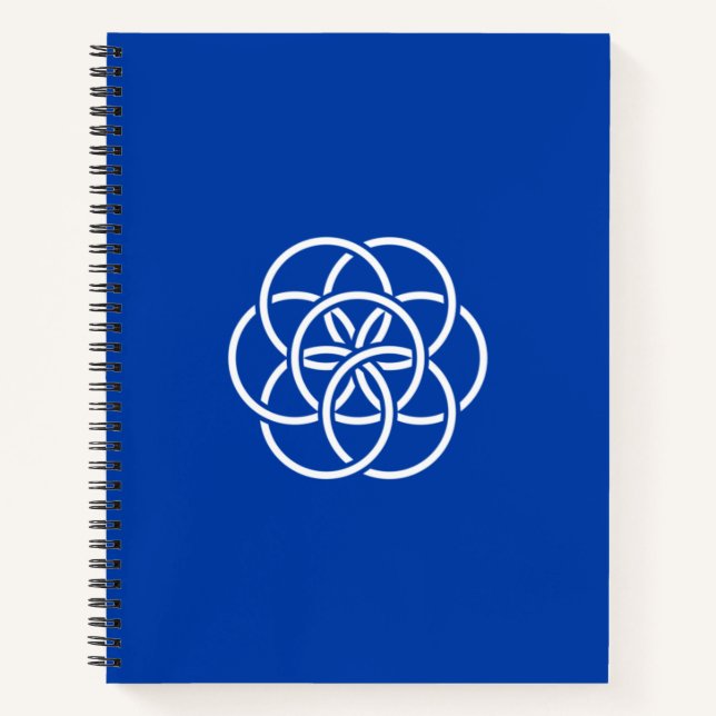 Cuaderno Bandera internacional del planeta Tierra (Anverso)