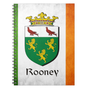 Cuaderno Bandera irlandesa de Rooney