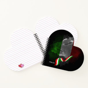 Cuaderno bandera italiana