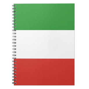 Cuaderno Bandera italiana