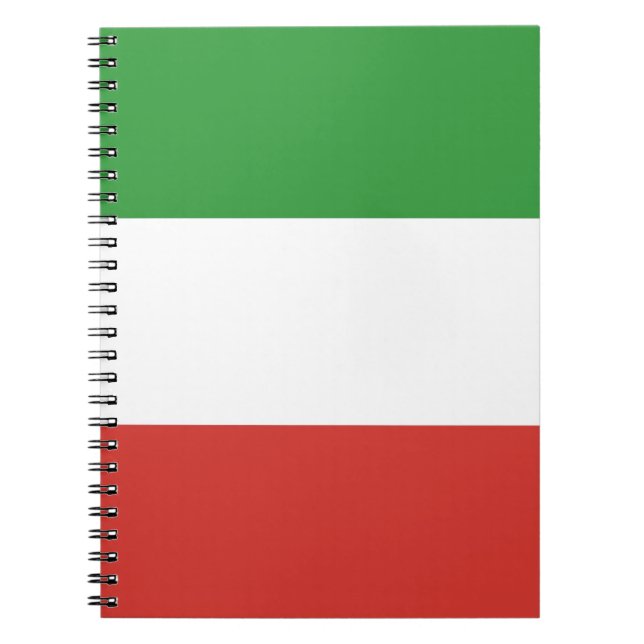 Cuaderno Bandera italiana (Frente)