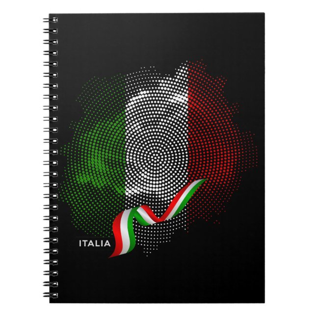 Cuaderno bandera italiana (Frente)