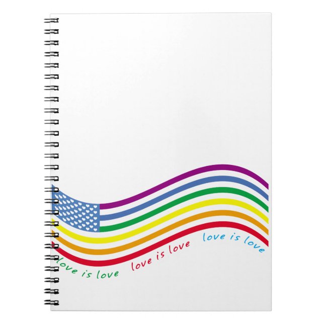 Cuaderno Bandera LGBT (Frente)