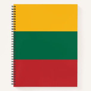 Cuaderno Bandera lituana