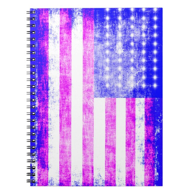 Cuaderno Bandera los E.E.U.U. (Frente)