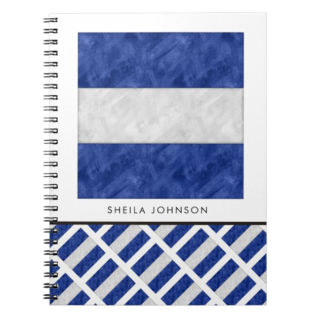 Cuaderno Bandera marítima de señal náutica (Frente)
