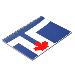 Cuaderno Bandera municipal de Toronto (Canadá)