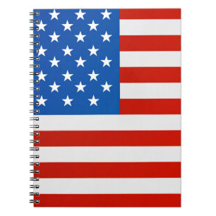 Cuaderno Bandera nacional de Estados Unidos
