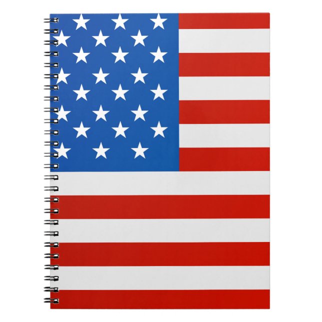Cuaderno Bandera nacional de Estados Unidos (Frente)