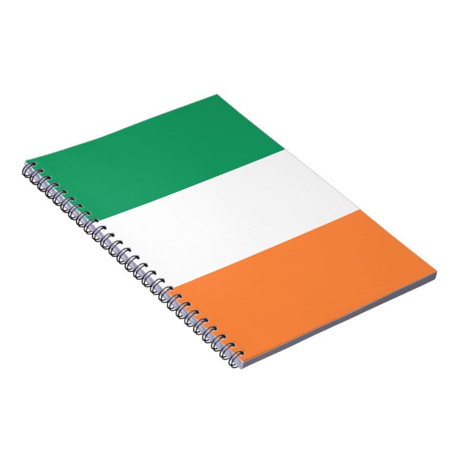 Cuaderno Bandera nacional de Irlanda, norma irlandesa, cart (Lado Derecho)