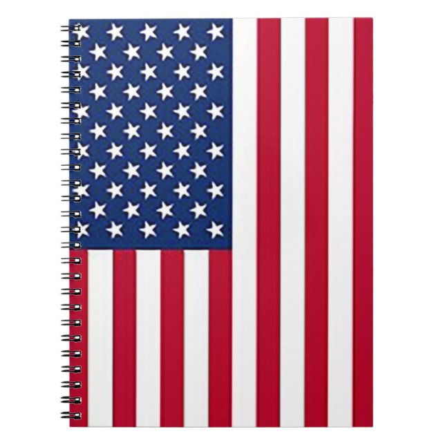 Cuaderno Bandera nacional de los Estados Unidos (Frente)