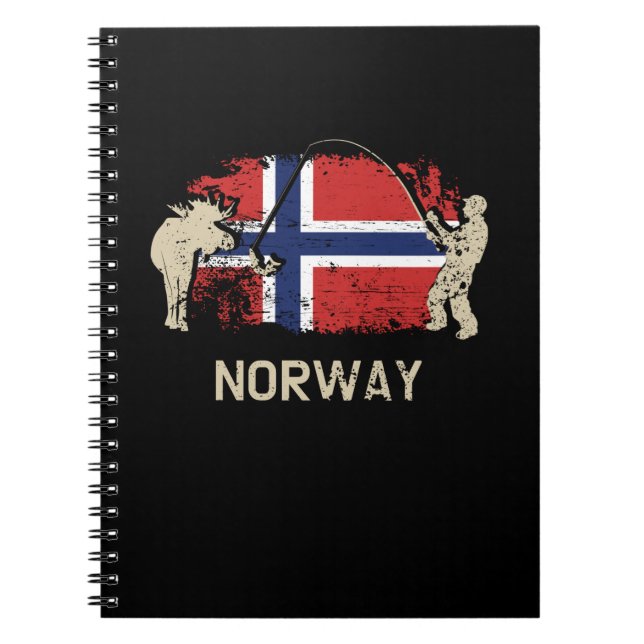 Cuaderno Bandera noruega (Frente)
