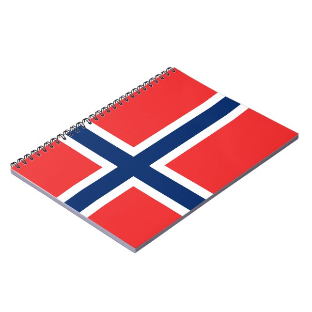 Cuaderno Bandera noruega (Noruega) (Lado Izquierdo)