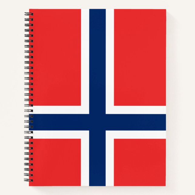 Cuaderno Bandera noruega (Noruega) (Anverso)