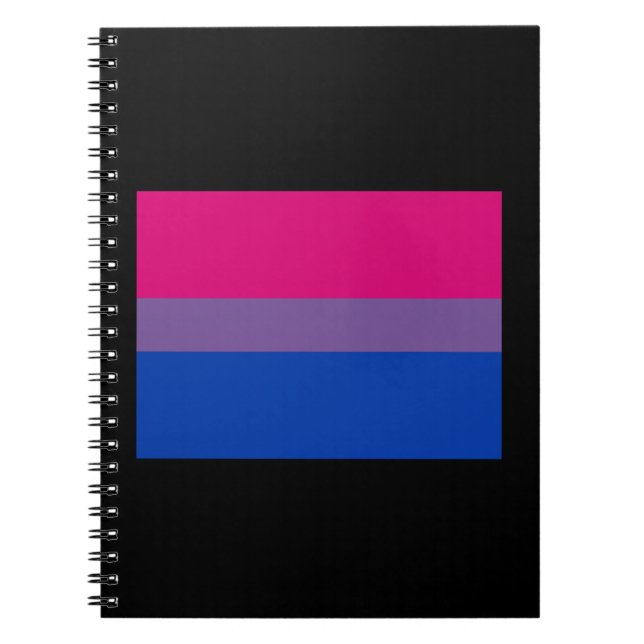 CUADERNO BANDERA OFICIAL DE ORGULLO BISEXUAL (Frente)