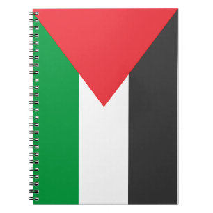 Cuaderno Bandera palestina Free Palestine personalizada