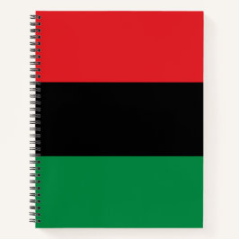 Cuaderno Bandera panafricana