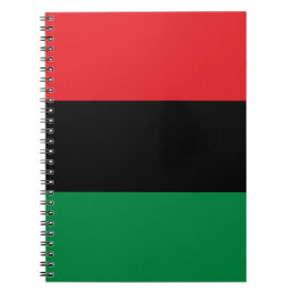 Cuaderno Bandera panafricana