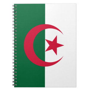 Cuaderno Bandera patriótica argelina