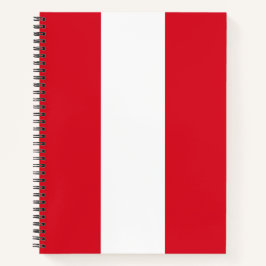 Cuaderno Bandera peruana (Perú)
