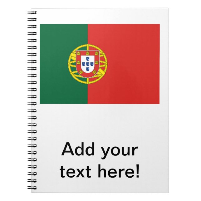 Cuaderno Bandera portuguesa (Frente)