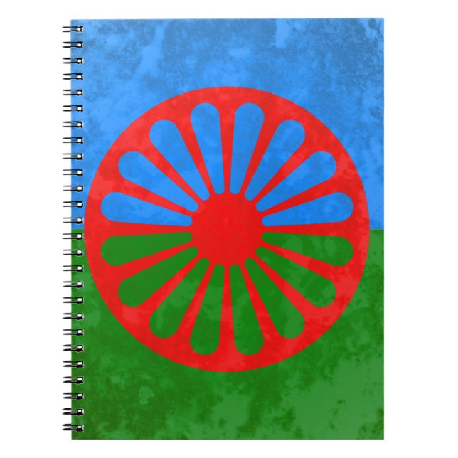 Cuaderno Bandera romaní (Frente)
