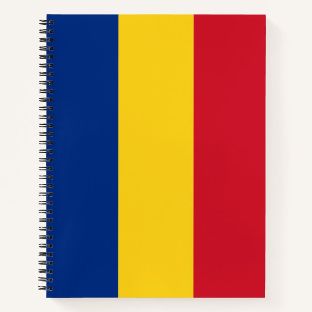 Cuaderno Bandera rumana (Rumania) (Anverso)