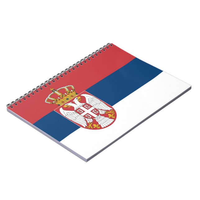 Cuaderno Bandera serbia (Lado Izquierdo)
