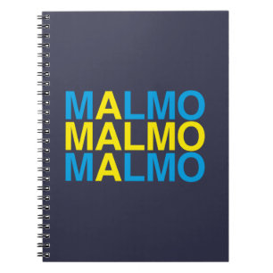 Cuaderno Bandera sueca MALMO