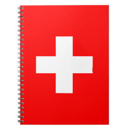 Cuaderno Bandera suiza (Suiza)