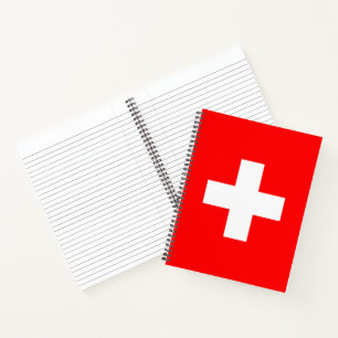 Cuaderno Bandera suiza (Suiza)
