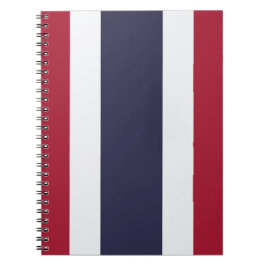 Cuaderno Bandera tailandesa (Tailandia)