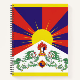 Cuaderno Bandera tibetana