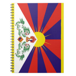 Cuaderno Bandera tibetana