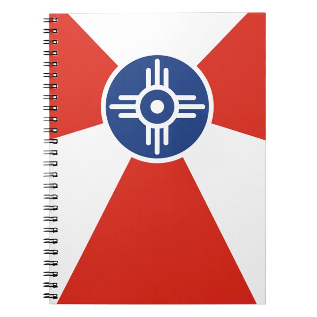 Cuaderno Bandera TIC de Wichita Kansas (Frente)