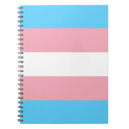 Cuaderno Bandera transgénero orgullo LGBT símbolo gay homos