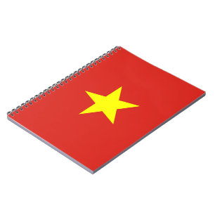 Cuaderno Bandera vietnamita (Vietnam)