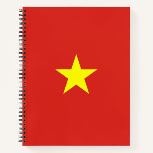 Cuaderno Bandera vietnamita (Vietnam)