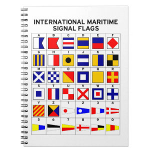 Cuaderno Banderas de señal marítimas internacionales